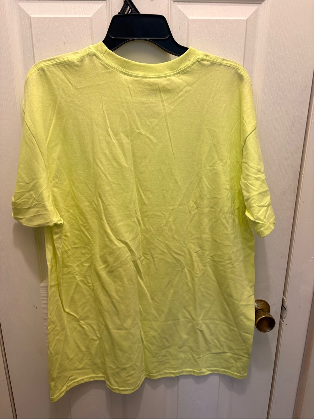 Athletic Works Neon Yellow Short-Sleeve Tee